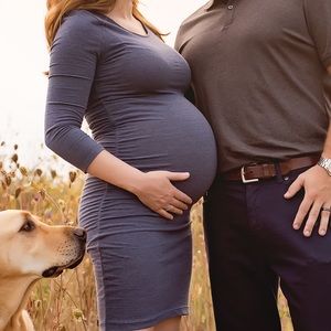 Isabel maternity dress